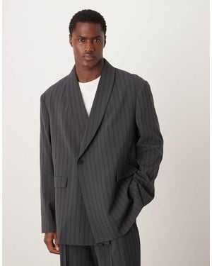 ASOS Oversized Suit Jacket - Grey