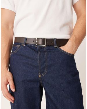 Mango – gürtel aus leder - Blau
