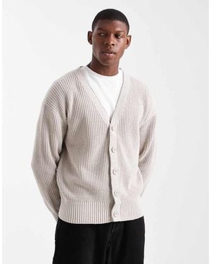 New Look Fisherman Cardigan - Blue