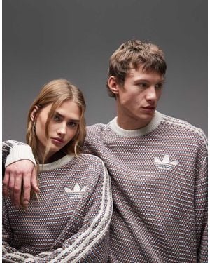 adidas Originals Knitted Sweatshirt - Grey
