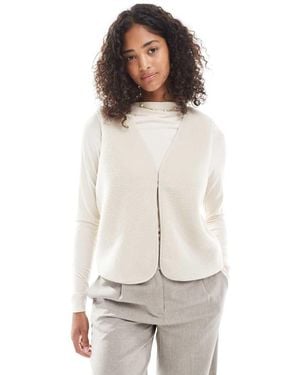 ONLY Teddy Gilet - White