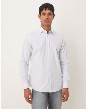 Mango 100% Cotton Classic Shirt - White