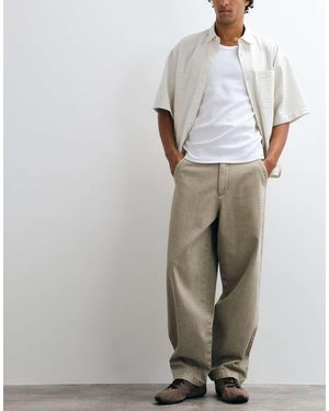 Redefined Rebel Asgar baggy Trousers - Grey