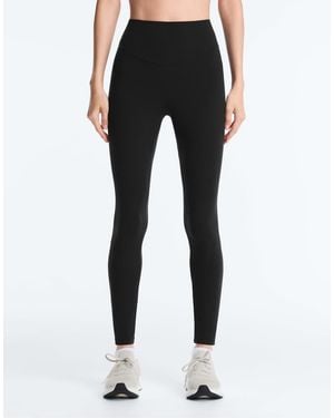 Oysho Comfortlux High Rise Ankle-Length Leggings - Black