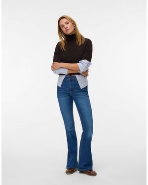 Vero Moda Flared Fit Jeans - Blue