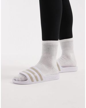 adidas Originals Adidas training - adilette aqua - claquettes - Noir