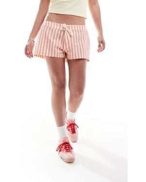 Cotton On Crinkle Board Shorts - Red