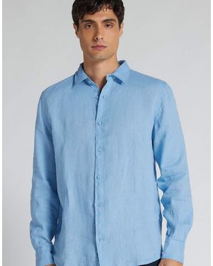 Intimissimi 100% Linen Shirt - Blue