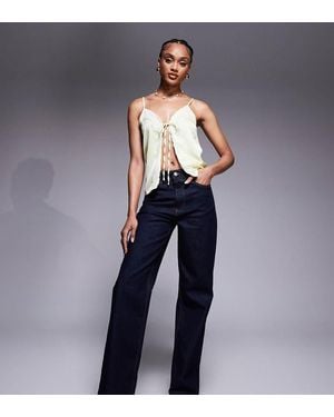 ASOS Asos Design Tall Comfort Stretch Straight Leg Jean - Blue