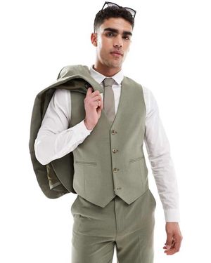 ASOS Slim Suit Waistcoat - Grey