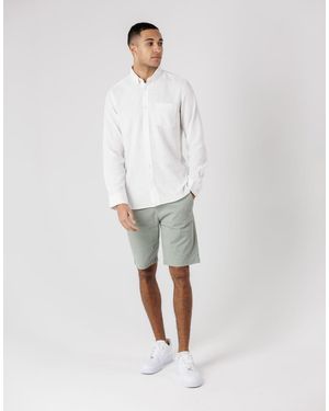 French Connection Cotton Chino Shorts - White