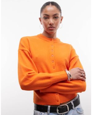 Daisy Street Vest Met Aansluitende Taille - Oranje