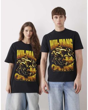 PRNT X Wu-Tang Clan Bee Relaxed Fit T-Shirt - Black