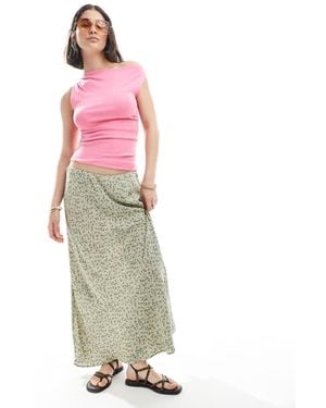 New Look Bias Midi Skirt - Pink