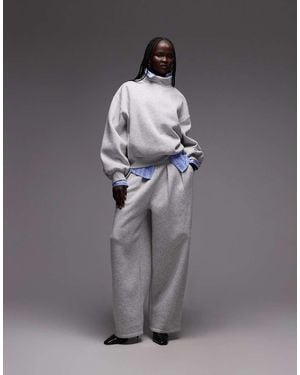 ASOS baggy Fit Co-ord Trousers - Grey