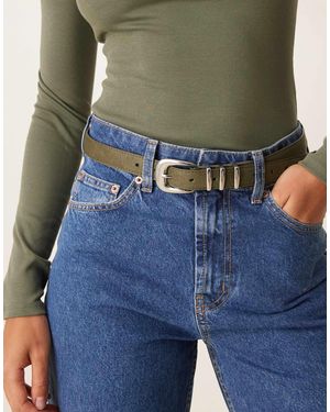 ASOS – taillen- und hüftgürtel - Blau