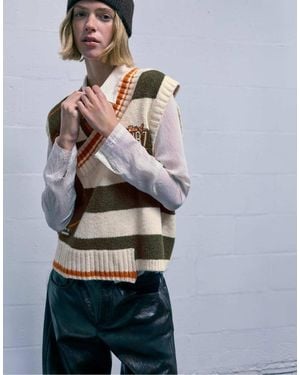 Pull&Bear Stranger Things Vest - Grey