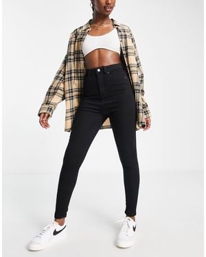 Don't Think Twice Dtt – ellie – eng geschnittene jeans - Schwarz