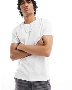 Bershka Basic T-shirt - White