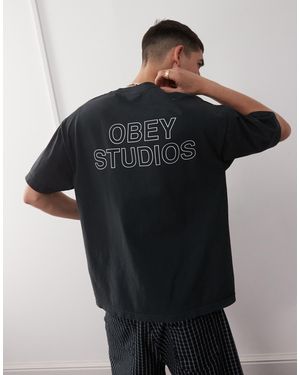 Obey – t-shirt - Schwarz
