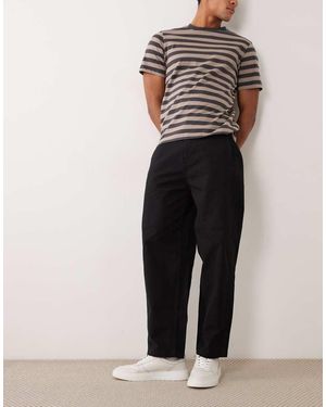 Jack & Jones Barrel Chino Trouser - Black