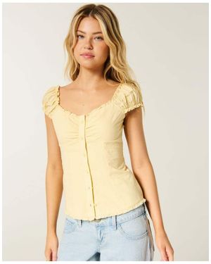 Hollister Talia Top - Yellow
