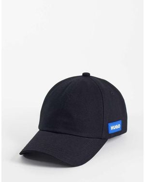 HUGO Mael Side Logo Baseball Cap - Blue