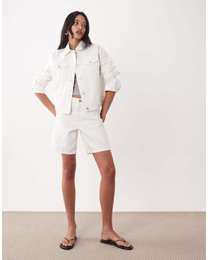 ASOS Oversized 90's Denim Jacket - Natural