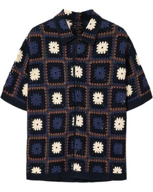 AllSaints Mandon - gilet - pierre - Bleu