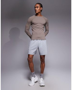 4505 Performance Sweat Shorts With Zip Pockets - Gray
