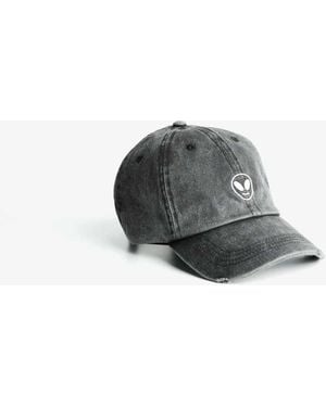 Bershka Cappellino Ricamato - Nero