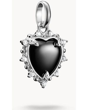 Thomas Sabo Charm Pendant Vintage Heart Connect - Brown