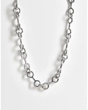 ASOS Collana A Maglie Tonde - Metallizzato