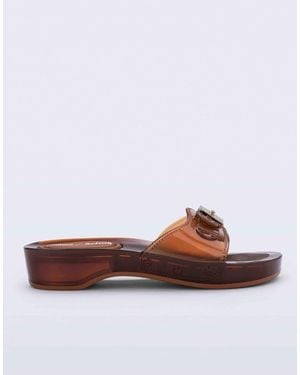 Melissa Pescura Heel X Scholl - Brown