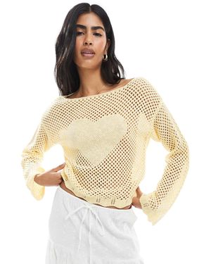 Miss Selfridge – lässiger pullover - Mettallic