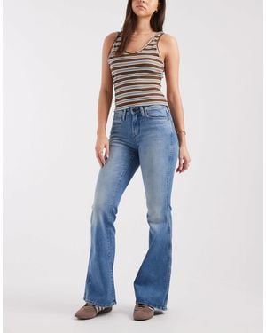 Wrangler Montana Flared Jeans - Blue