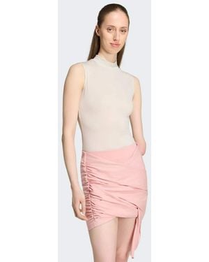 adidas Originals Adiluna Season 2 X Jennie Body Sin Mangas Semitransparente En-Gris - Rosa
