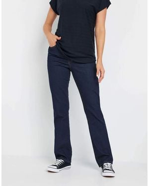 Long Tall Sally Straight Leg Jeans - Blue