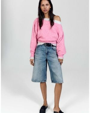 Pull&Bear Pullover - Rot
