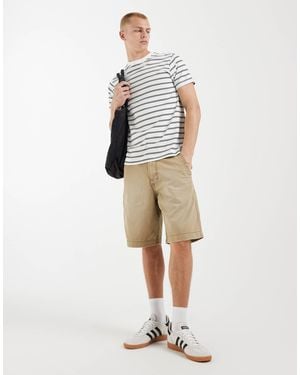 Hollister – weite cargo-shorts - Natur
