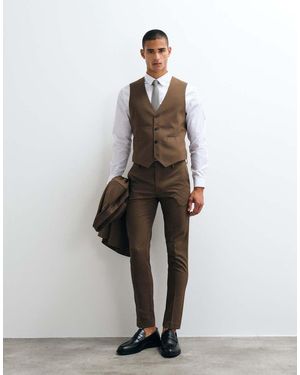 ASOS Skinny Suit Trousers - White