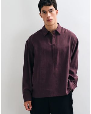ASOS Oversize-rugbyshirt - Blau
