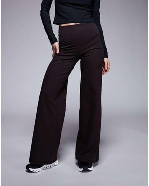 4505 Petite Icon High Waist Wide Leg Dance Pant - Black