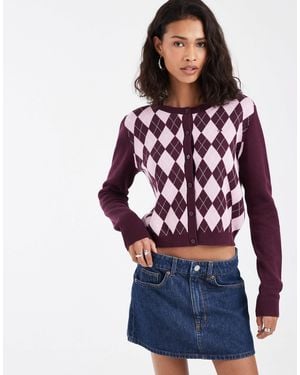 Tommy Hilfiger Flag Logo Cardigan - Blue