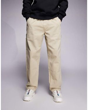 Aape By A Bathing Ape Aape By A Bathing Ape Loose Fit Carpenter Trousers - Black