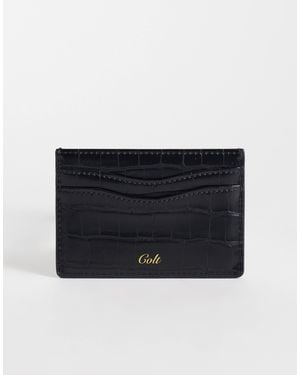 Colt MCR Colt Bayou Leather Cardholder - Blue