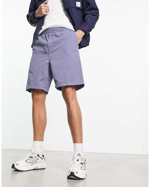 Carhartt Flint Regular Carpenter Shorts - Blue