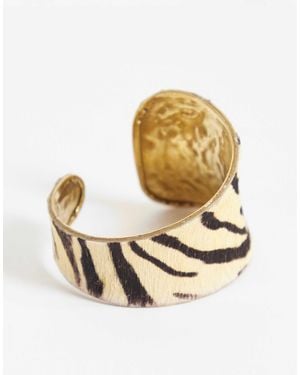 ASOS Armspange mit haarleder - Mettallic