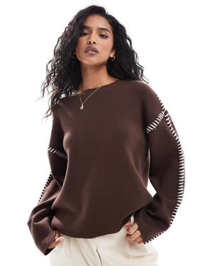 Y.A.S – pullover - Braun