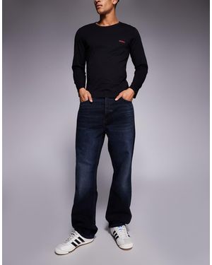 HUGO Nate baggy Fit Jeans - Blue